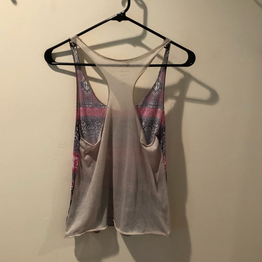 Element Patterned Racerback Tank Top - Picture 4 of 4